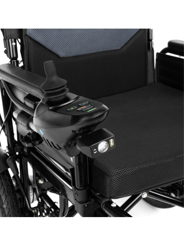 Elektryczny wózek inwalidzki POWER-TIM Timago - wygoda, bezpieczeństwo i niezależność