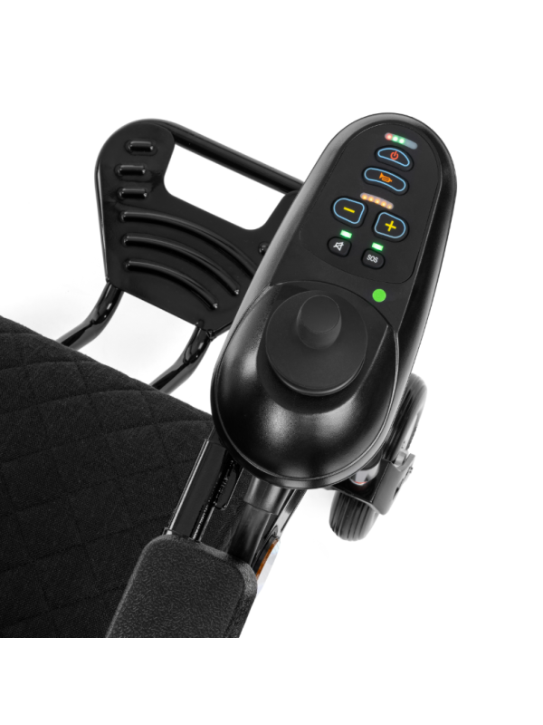 Elektryczny wózek inwalidzki FortiGO Timago -  zwrotny, wygodny i niezawodny