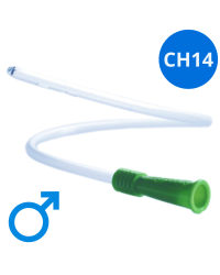 284140 Coloplast Speedicath Hydrofilowy Cewnik Urologiczny Nelaton Dla Mężczyzn CH CH 14 (4,7 mm)