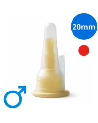 052120 Coloplast Cewnik Zewnętrzny Samoprzylepny 1-częściowy Conveen Lateksowy 20mm