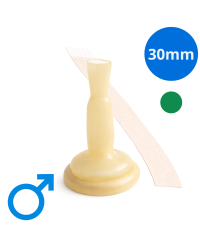 051300 Coloplast Cewnik Zewnętrzny Conveen 2-częściowy z Hydrokoloidowym Przylepcem Wykonany z Lateksu 30mm