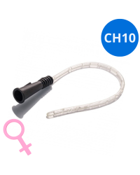 101407 Lentismed Cewnik Nelaton Hydrofilowy Urologiczny LentisCath 20cm CH 10 Dla Kobiet