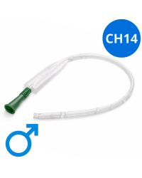 101422 Lentismed Cewnik Tiemman Hydrofilowy Urologiczny LentisCath Dla Mężczyzn 40cm CH14