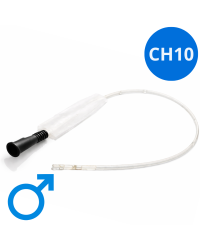 101401 Lentismed Cewnik Nelaton Hydrofilowy Urologiczny LentisCath Dla Mężczyzn 40cm CH10