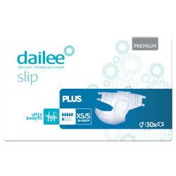 Dailee Slip Premium Plus Pieluchomajtki Dla Dorosłych Na Rzepy