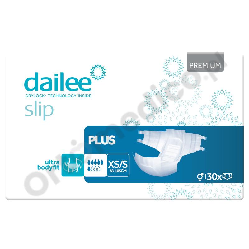 Dailee Slip Premium Plus pieluchomajtki dla dorosłych na rzepy
