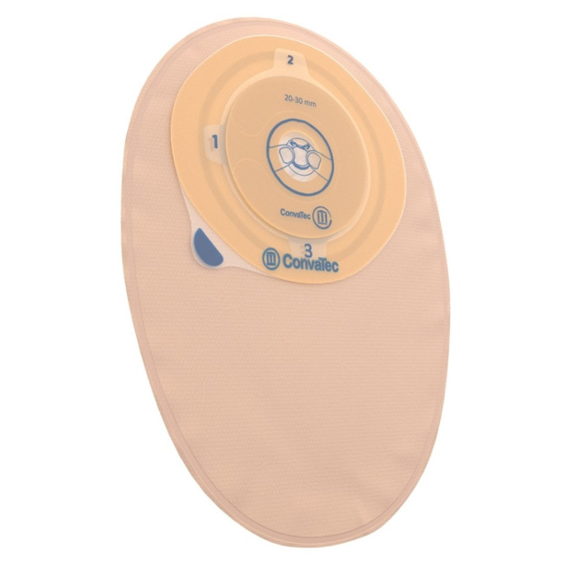 413509 Worek Kolostomijny Jednoczęściowy Esteem+ Plastyczny z Filtrem ConvaTec 20-30mm Zamknięty
