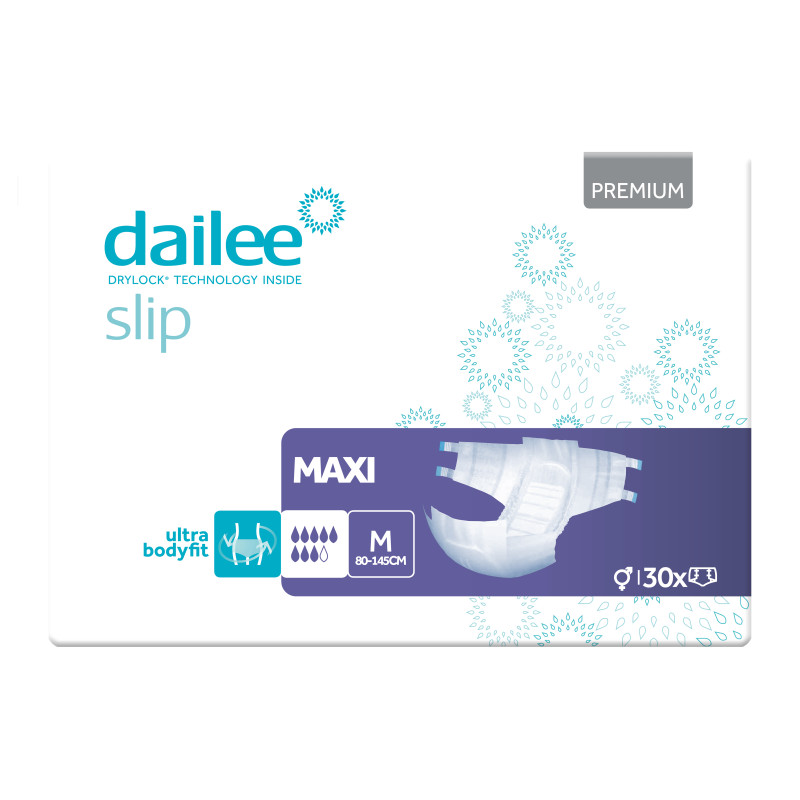 Dailee Slip Premium Maxi pieluchy dla dorosłych na noc