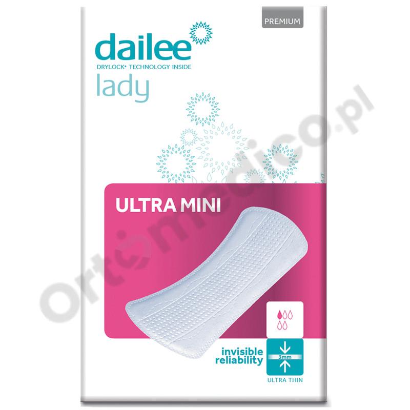 Dailee Lady Slim Premium Ultra Mini wkłady chłonne anatomiczne