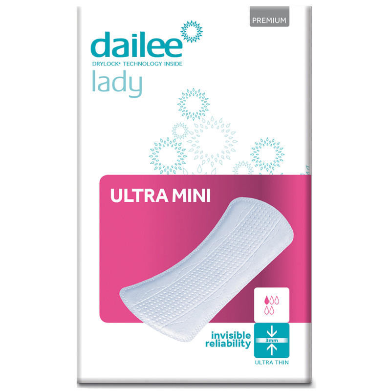 Dailee Lady Slim Premium Ultra Mini wkłady chłonne anatomiczne