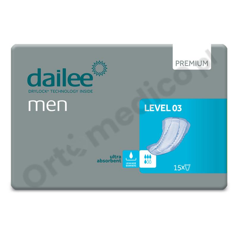 Dailee Men Premium Level 03 wkładki chłonne męskie