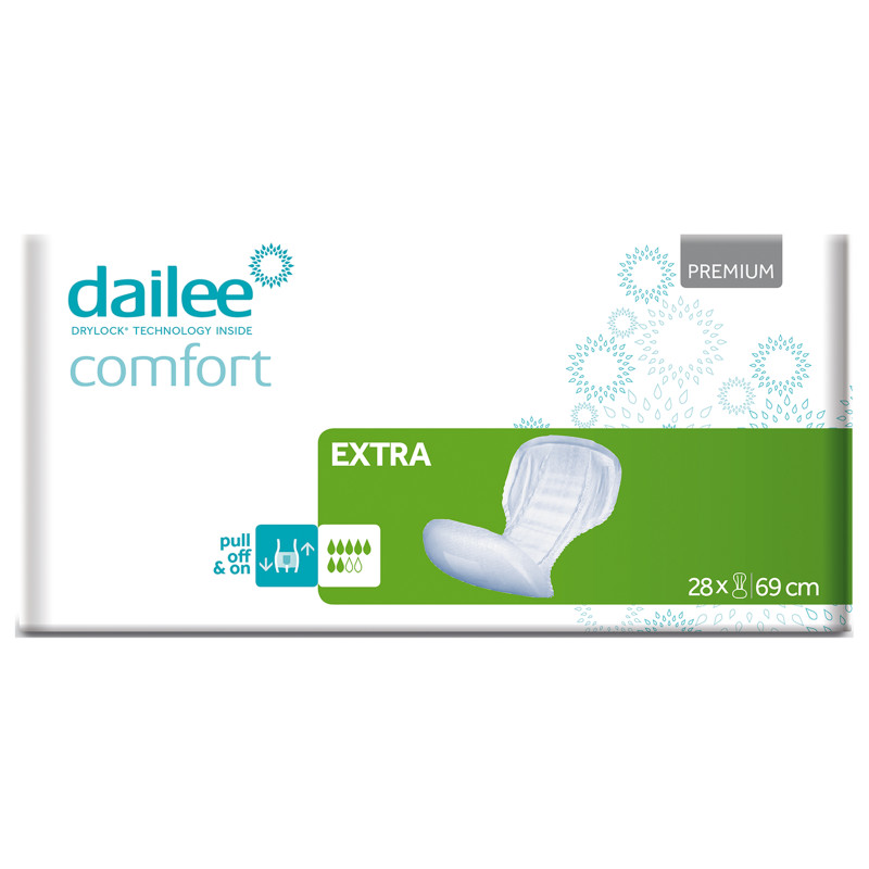 Dailee Comfort Premium Extra pieluchy anatomiczne wkłady
