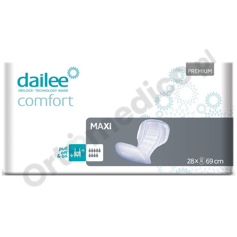 Dailee Comfort Premium Maxi pieluchy wkłady anatomiczne
