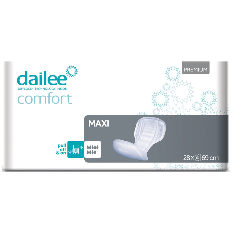 Dailee Comfort Premium Maxi pieluchy wkłady anatomiczne