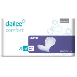 Dailee Comfort Premium Super pieluchy anatomiczne wkłady