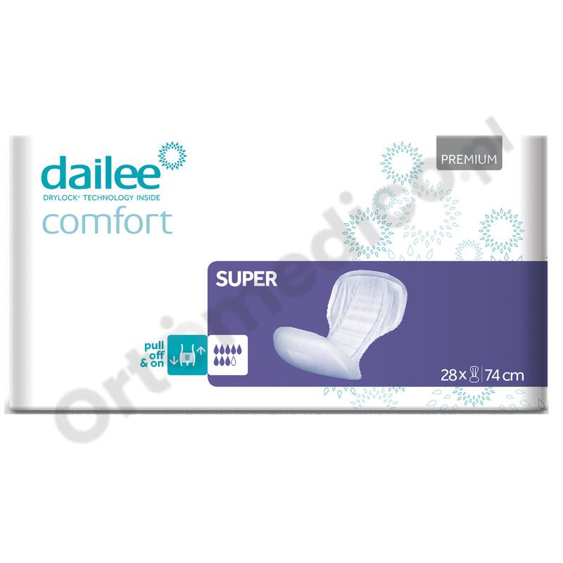 Dailee Comfort Premium Super pieluchy anatomiczne wkłady
