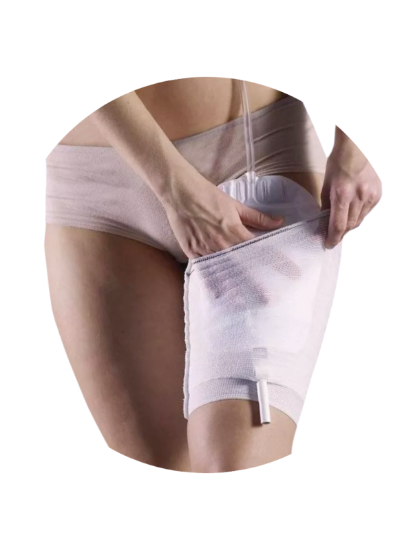 091250-03.01 Pasek Mocująco-Ochronny CarePocket M 45-65 (worek 0,35-0,75l) Na Worek Do Zbiórki Moczu CareBag Tytex