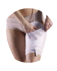 091250-01.01 Pasek Mocująco-Ochronny CarePocket S 30-45 (worek 0,35-0,75l) Na Worek Do Zbiórki Moczu CareBag Tytex