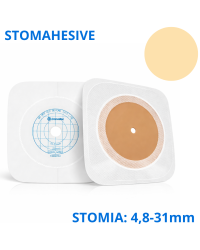411642 Płytka Stomijna ConvaTec Pediatryczna Little Ones 4.8-31 mm Stomahesive z Elastycznym Kołnierzem