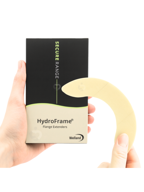 XMHWAFH33 HydroFrame Large Półpierścień Półkołnierz Uszczelniająco-Gojący Hydrokoloidowy Z Miodem Manuka Welland