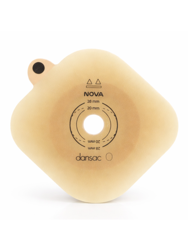 1136-15 Płytka stomijna Dansac Nova 2 do wycięcia 36mm,15–28 mm Hydrokoloid GX