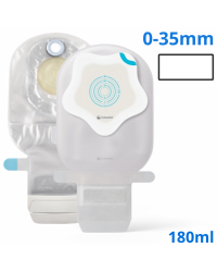 18711 Przeźroczysty Worek Pediatryczny 1-cz SenSura Mio Kids 0-35mm Midi Otwarty Coloplast