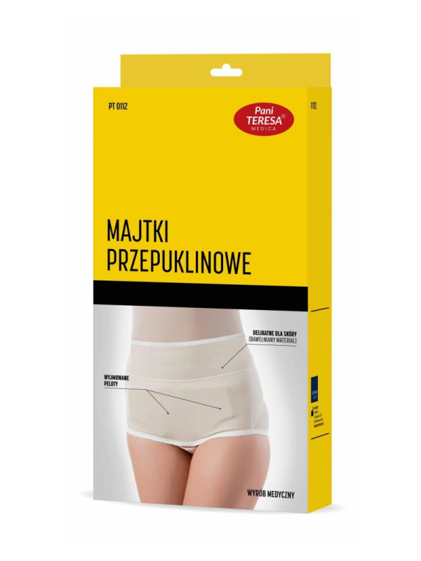 Majtki przepuklinowe PT0112 – skuteczne wsparcie przy przepuklinie brzusznej