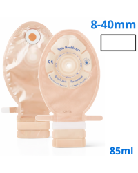 CFNT8 Worek Stomijny Jednoczęściowy Neonatologiczny 8-40mm 85ml Przezroczysty Worek dla Noworodków SALTS