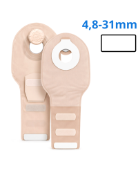 411637 Worek Ileostomijny Little Ones 4,8-31 mm Otwarty Z Filtrem Przezroczysty ConvaTec