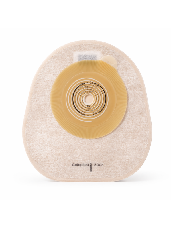 080050 Worek Kolostomijny Pediatryczny Alterna 10-35mm 200ml Zamknięty Cielisty Coloplast