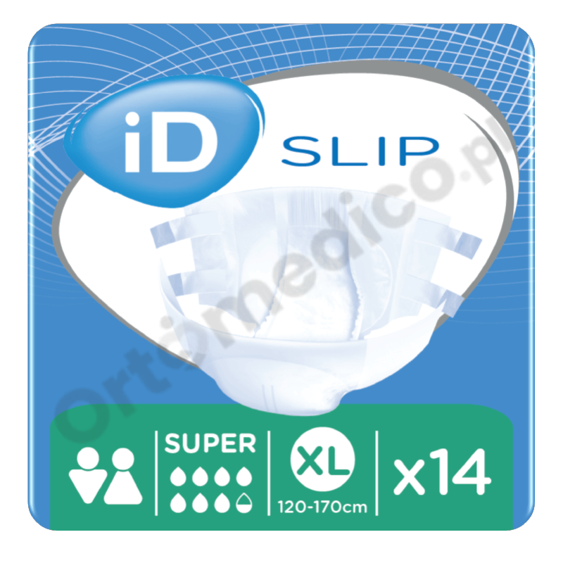 iD Slip Super pieluchomajtki dla seniora rzepy