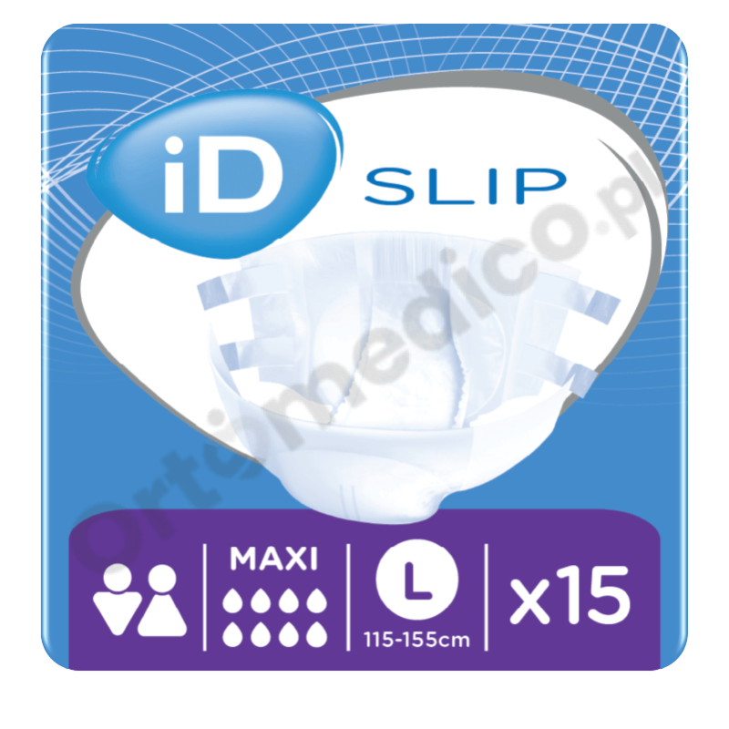 iD Slip Maxi pieluchomajtki dla seniora na rzep