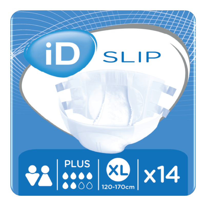iD Slip Plus pieluchy dla dorosłych zapinane na rzepy XL
