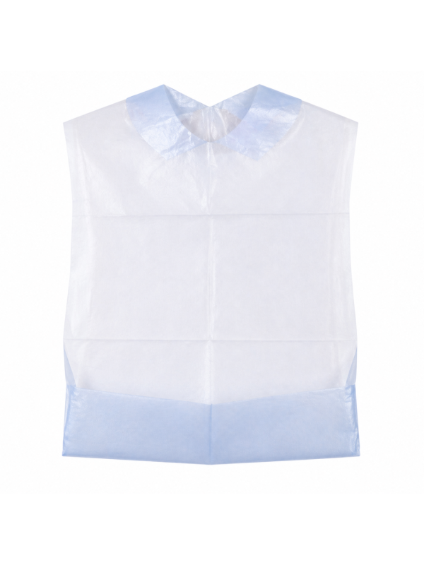 Seni śliniaki higieniczne z kieszonką dla dorosłych do karmienia