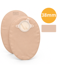 416403 Worek Kolostomijny 38mm Średni Z Filtrem Natura 2-cz Zamknięty ConvaTec
