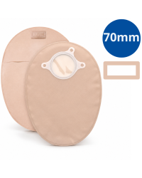 421798 Worek Natura+ Średni Zamknięty Dwuczęściowy 70mm ConvaTec