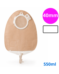 118540 Worek Urostomijny 2-cz SenSura Click 40 mm 550ml Maxi Przezroczysty Coloplast