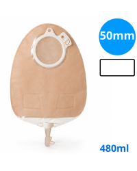 118550 Worek Urostomijny Dwuczęściowy SenSura Click 50 mm 480ml Maxi Przezroczysty Coloplast