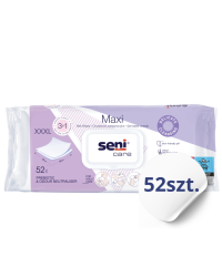 Seni Care chusteczki nawilżane dla dorosłych Maxi 3w1 52 szt.