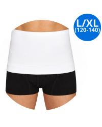 321660-06.01 Tytex Pas Stomijny Stomasafe plus Biały L/XL Ochrona i dyskrecja worka stomijnego