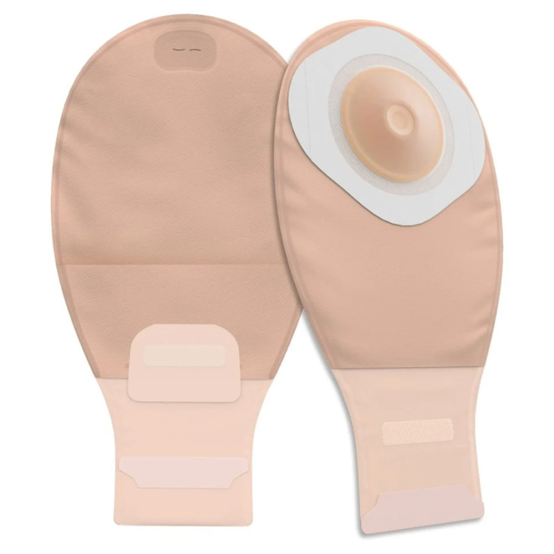 416745 Worek Jednoczęściowy Stomijny ConvaTec Esteem+ Convex z filtrem z zapinką InvisiClose 28mm