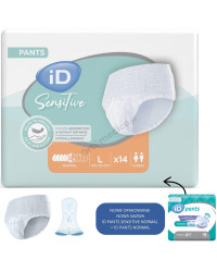 Majtki Chłonne iD Sensitive Pants Normal Wciągane 5,5 kropli (dawne iD Pants Normal)