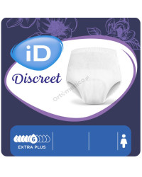 Majtki Chłonne Dla Kobiet iD Discreet Pants Extra Plus Wciągane 6 kropli (iD Intime Plus)