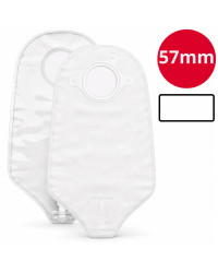 401545 Worek Dwuczęściowy Urostomijny ConvaTec Natura AccuSeal 57mm