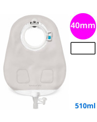 114920 Worek Uro 2-cz SenSura Mio Click  40mm 510ml Maxi Przezroczysty Coloplast