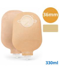 1217-36 Dansac Nova 2 Uro – worek urostomijny 36 mm, 330 ml, beżowy