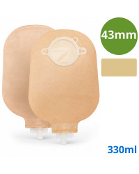 1217-43 Worek Dwuczęściowy Nova 2 Urostomia 43 mm 330 ml  Beż Dansac
