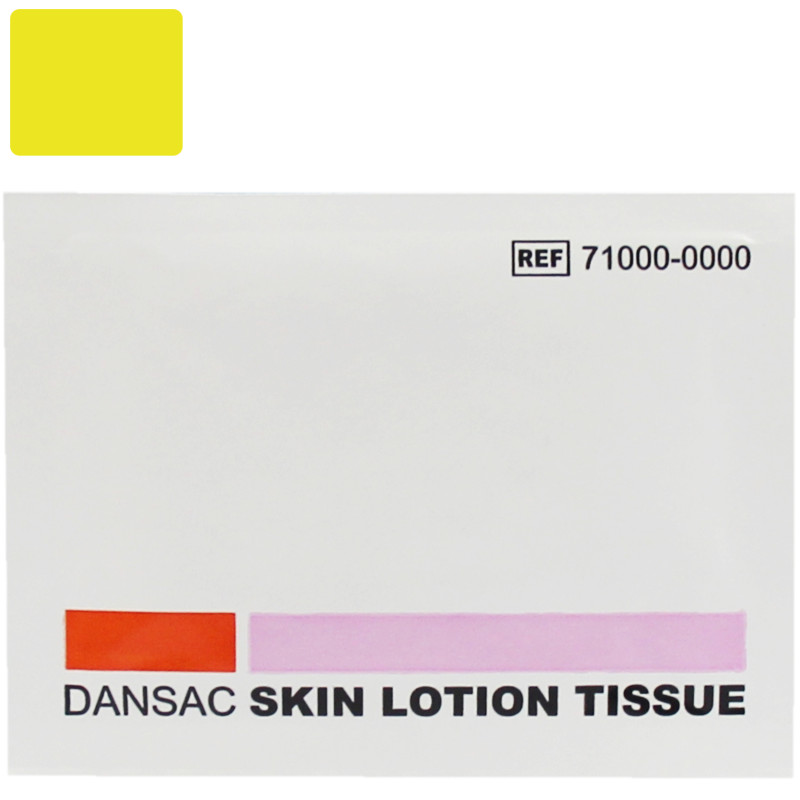 71000-0000 Chusteczki Skin Lotion Odżywka Do Skóry Wokół Stomii 13x19cm  Dansac