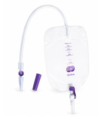 12061901 Worek urologiczny na nogę QUFORA® 350 ml Sterylny, Dren 30cm