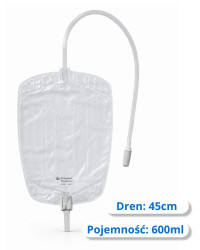 051700 Worek Conveen® Contour Do Zbiórki Moczu Dren Gładki 45cm pojemność 0,6l Coloplast